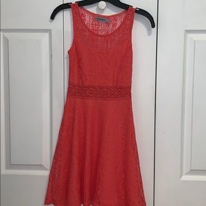 Peach color summer dress!